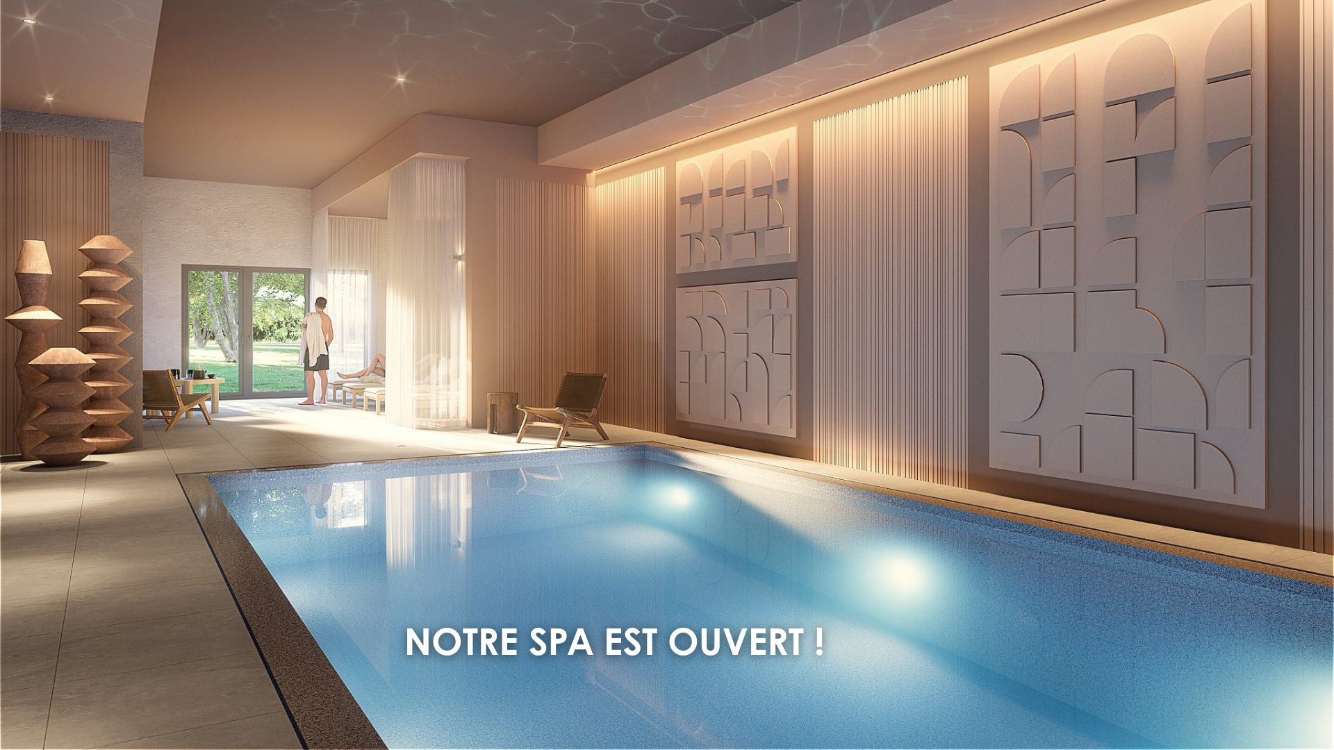 Notre spa est ouvert !